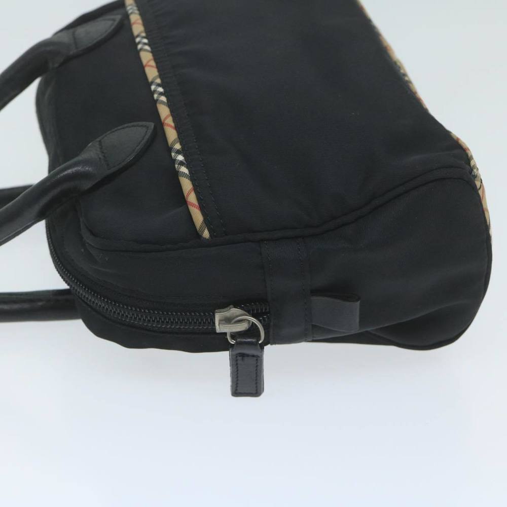 BURBERRY Hand Bag Nylon Black Auth ti1471 - Picture 5 of 16